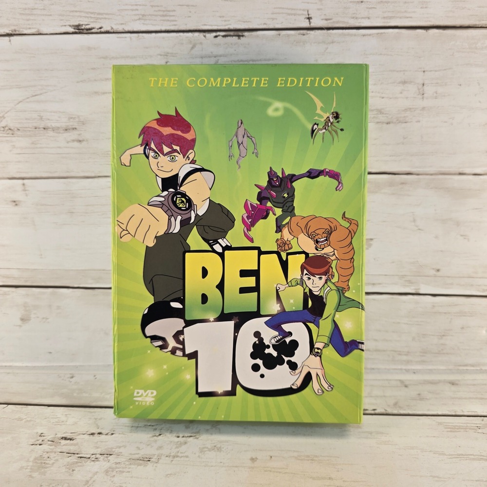 Ben 10 The Complete Edition Seasons 1-4 DVD 16 Disc Set Secret of the Omnitrix